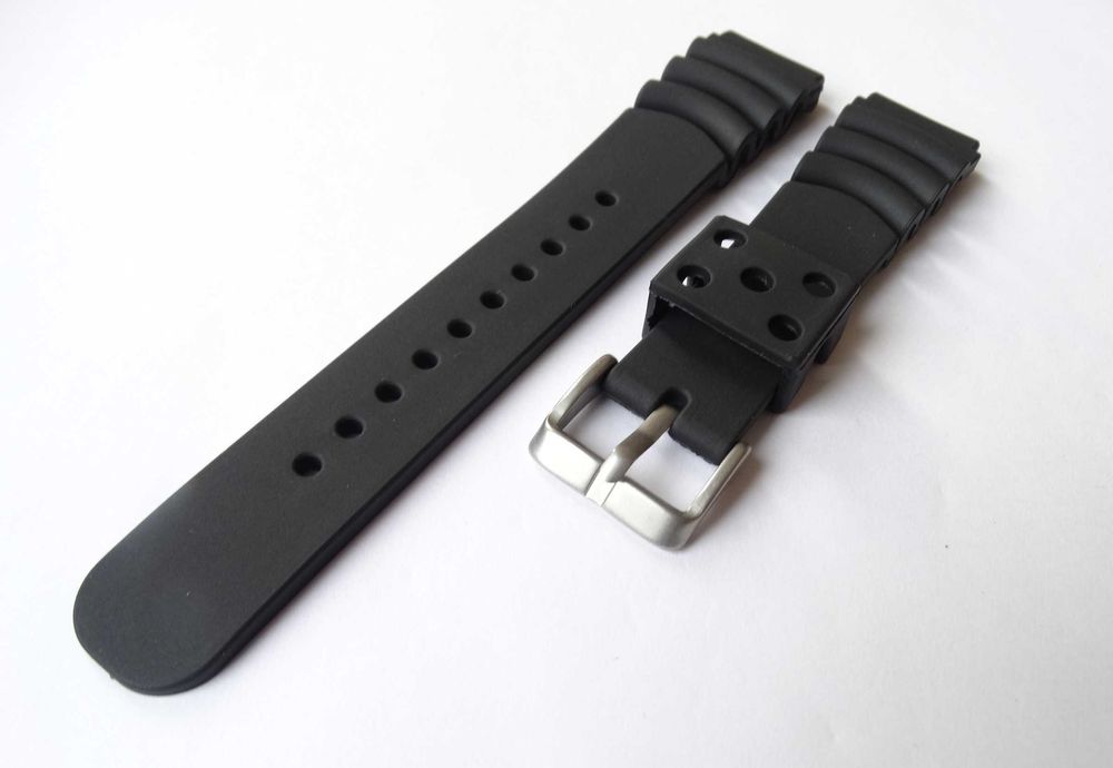 Silikonowy pasek gumowy 20mm 22mm do zegarka Seiko SKX Citizen Orient