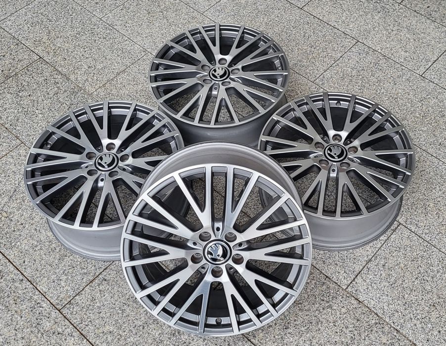 Alufelgi 18 5x112 Skoda Superb Octavia Karoq Kodiaq Yeti Scout #63