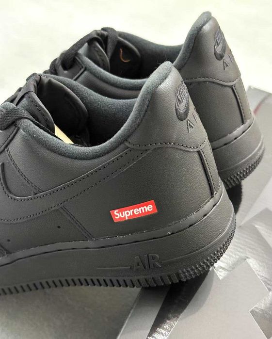 Nike Air Force 1 Low Supreme Black R.45