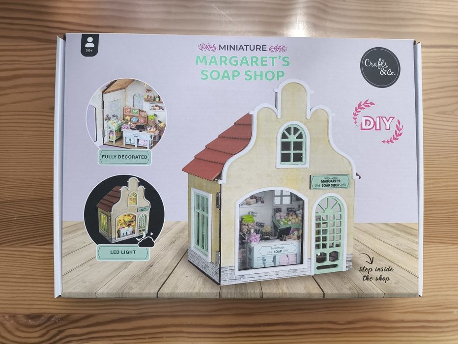 Zestaw DIY miniature Margaret's soap shop