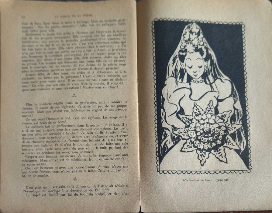 La visage da la femme Dr. Besançon, Livro