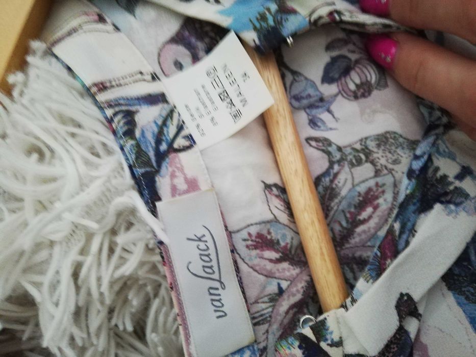 bluzka van laack jedwab xs s bluzka van laack 34 36 xs s silk