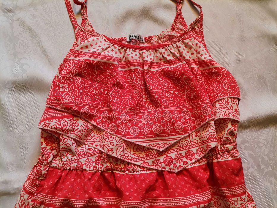 Sukienka letnia na ramiączkach