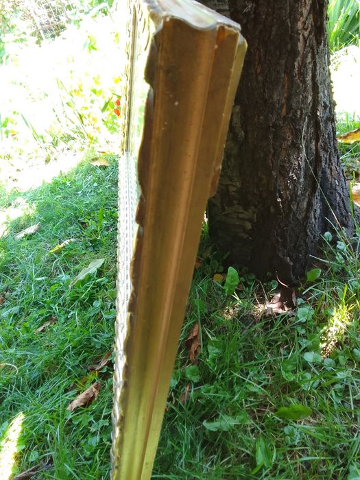 Vintage/ Obraz w  ramce drewnianej