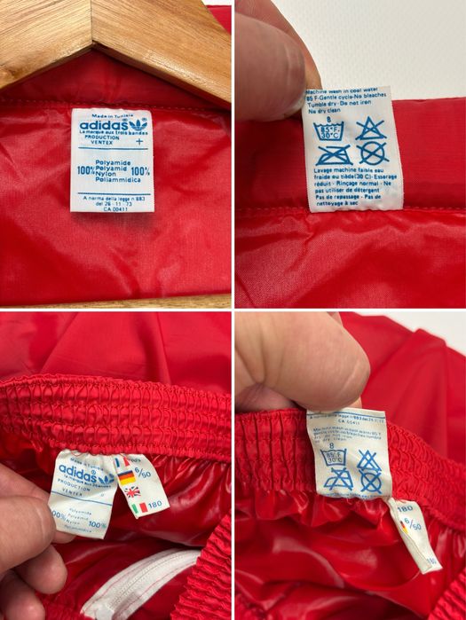 Костюм дождевик куртка штаны Vintage 70s Adidas Tracksuit размер M, L