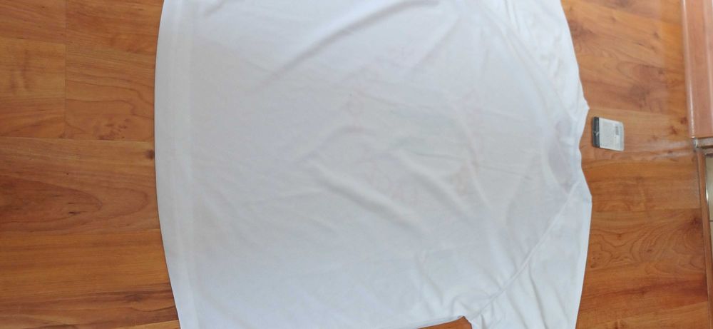 Koszulki białe rower, bieganie lekkie Nowe L ,XL uniseks polyester