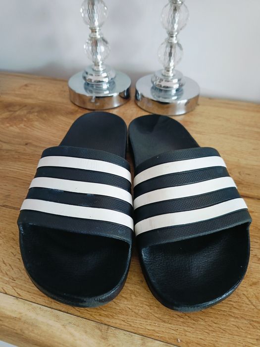 Klapki adidas 39 czarne