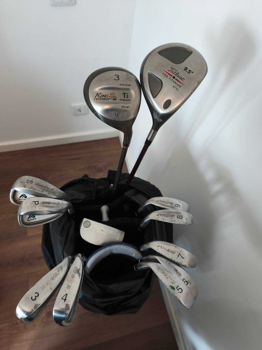 Conjuto Carrinho+Saco+Tacos Golf adulto 130€