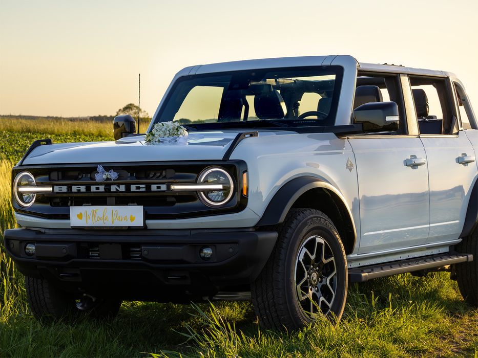 Samochód Auto do ślubu Wesele Ford Bronco