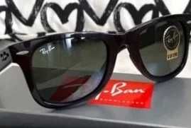 Black/Green Wayfarer Sunglasses Ray-Ban