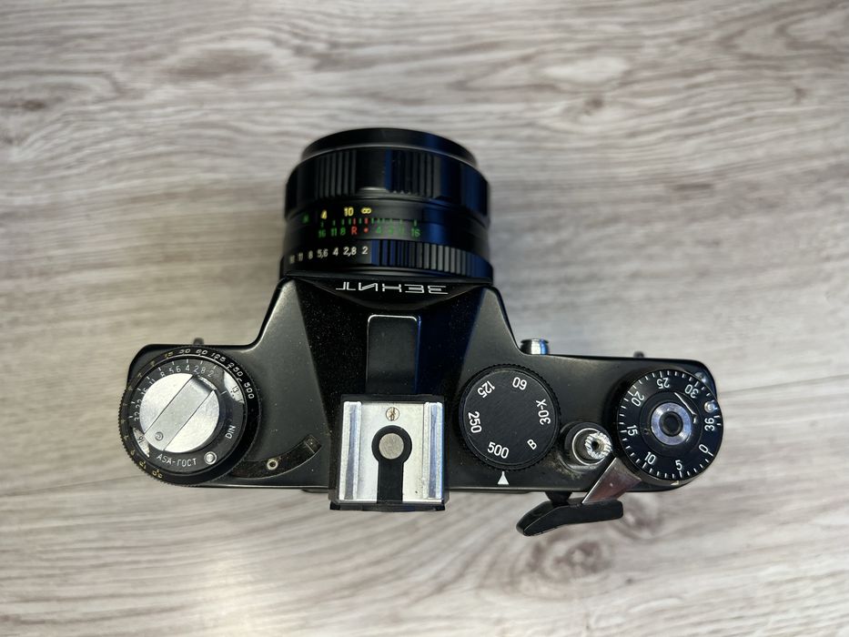Фотоаппарат,зенит, обьектив гелиос 44м-4