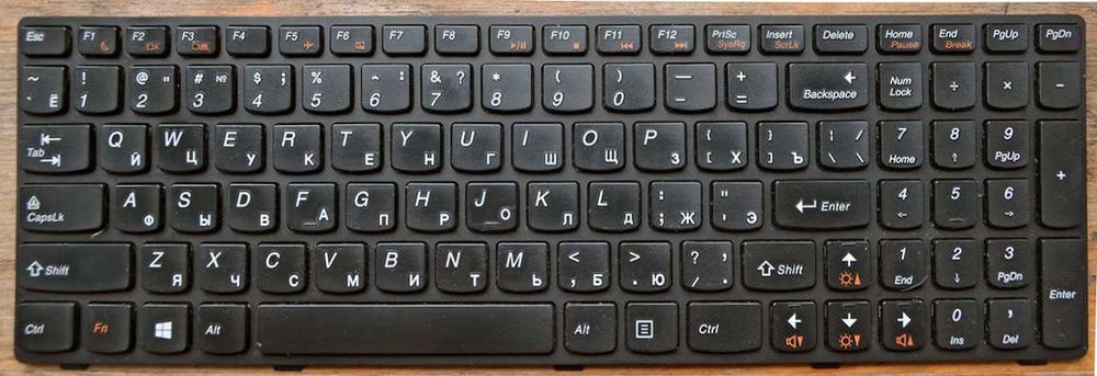 Ноутбук Lenovo G580 по запчастинам.