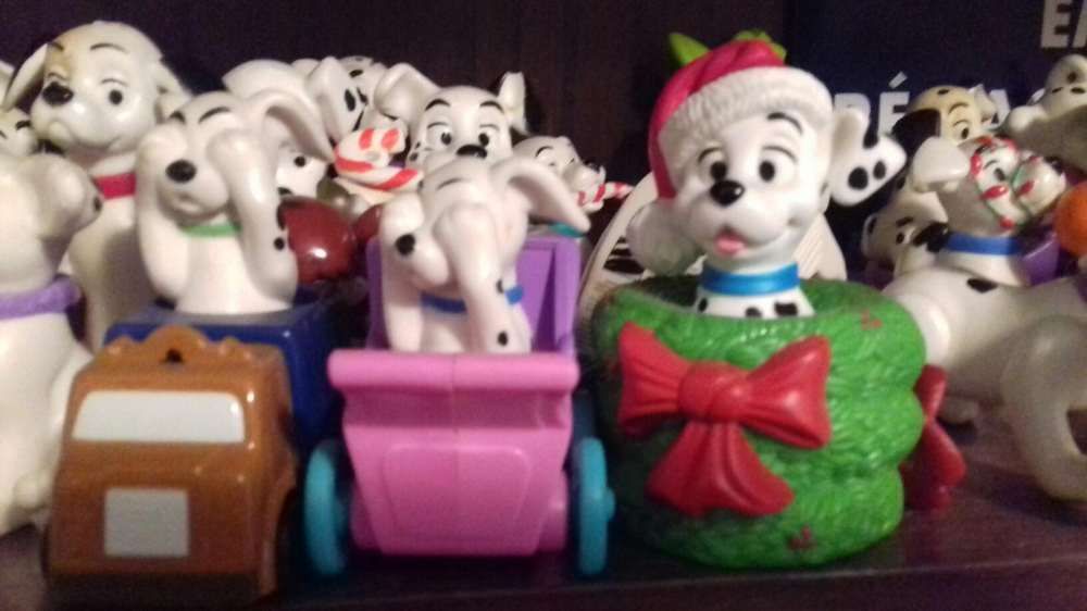 Colecção figuras 101 dálmatas