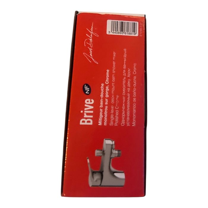 Змішувач для ванни Jacob Delafon BRIVE E75769-4-CP (Франція) - хром