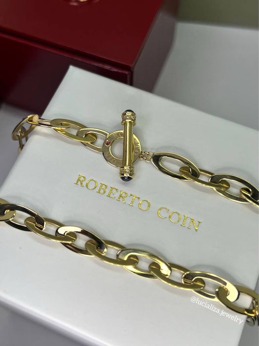 Набор Roberto Coin Оригинал Коллекция Chic and Shine золото 750