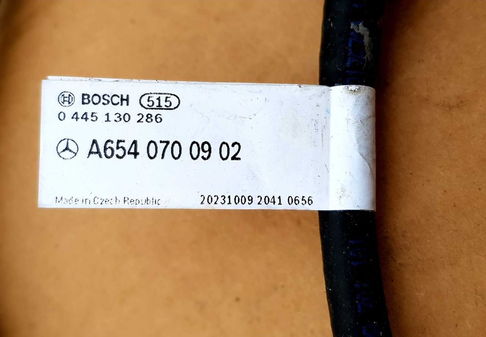 MERCEDES-BENZ Przelew Przewód Paliwowy A65‌407‌009‌02 NOWA Oryginał