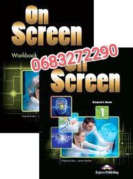 On Screen 1 2 3 b1 b1 plus Students books and Workbook підручники з ан