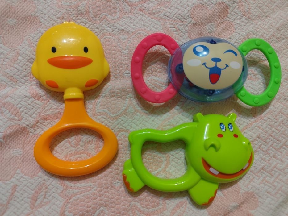 Іграшки брязкальця гризунці підвіски