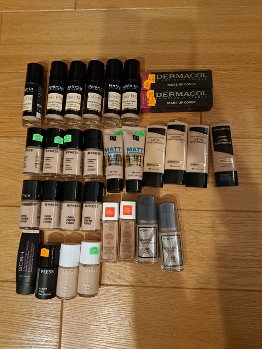 Podkłady Loreal, Paese, Maxfactor PAKIET