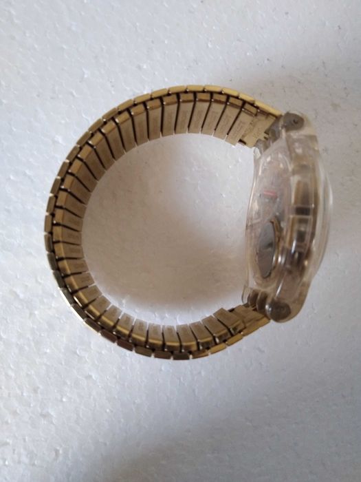 Relógio de pulso Swiss Swatch Dazzling Light SUOK702B