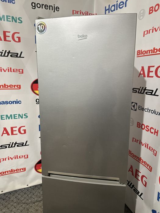 Холодильник Beko RCNA366I40XB 348л 185см/ бу техніка з Німеччини