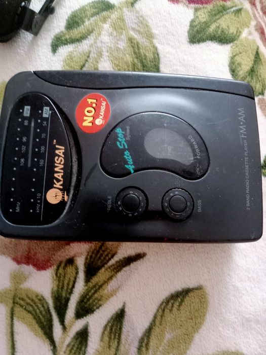 Кассетный плеер с радио ретро Кansai Japan