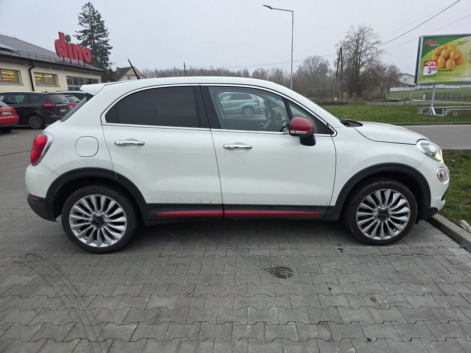 Fiat 500X 1.4 turbo benzyna super wyposazenie uszkodzone sprzeglo