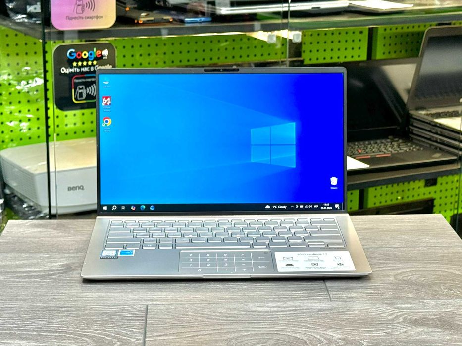 Металевий ультрабук Asus ZENBOOK UX433f / Вага 1.15кг!!!  З Гарантією