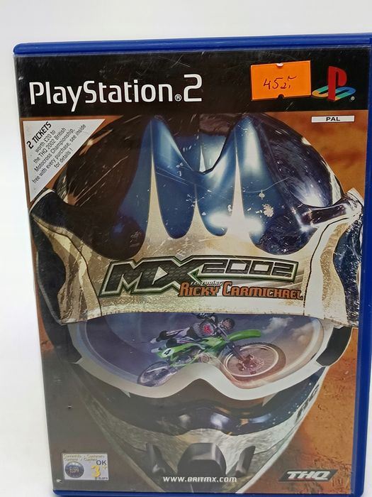 mx2002 featuring ricky carmichael playstation 2 (ps2) pudełkowa