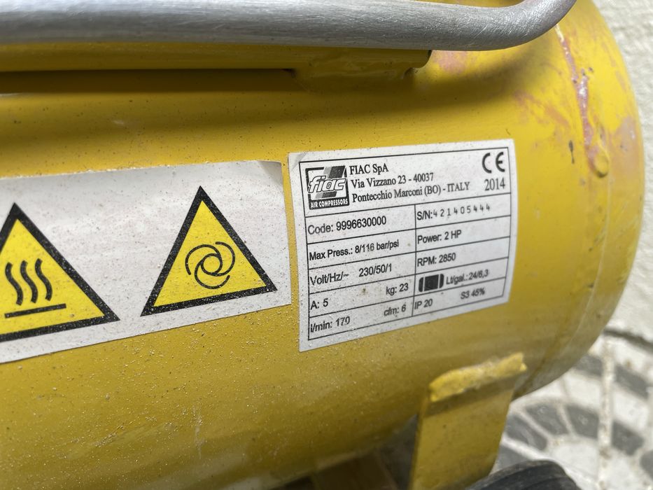 Compressor 24l, 2cv
