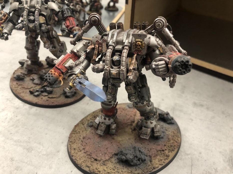 Warhammer 40k:Grey Knight Nemesis Dreadknight(моделі,хобі)