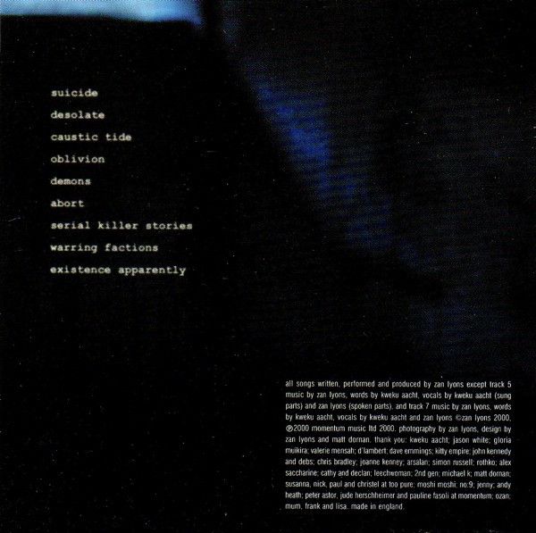 Zan Lyons - Desolate [Leftfield, IDM, Industrial]