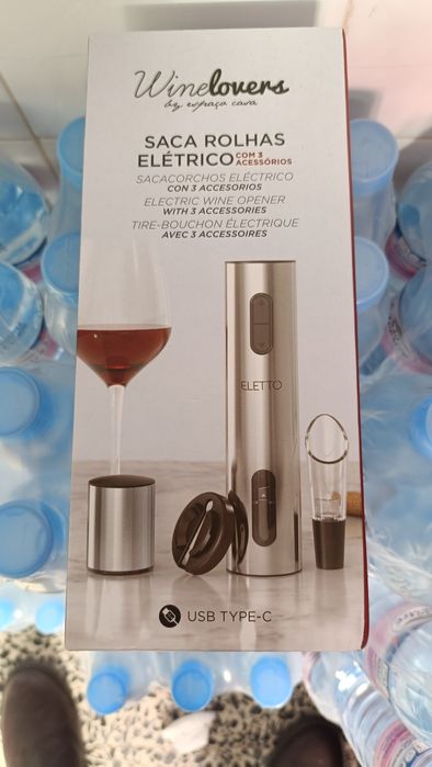 Saca rolhas elétrico