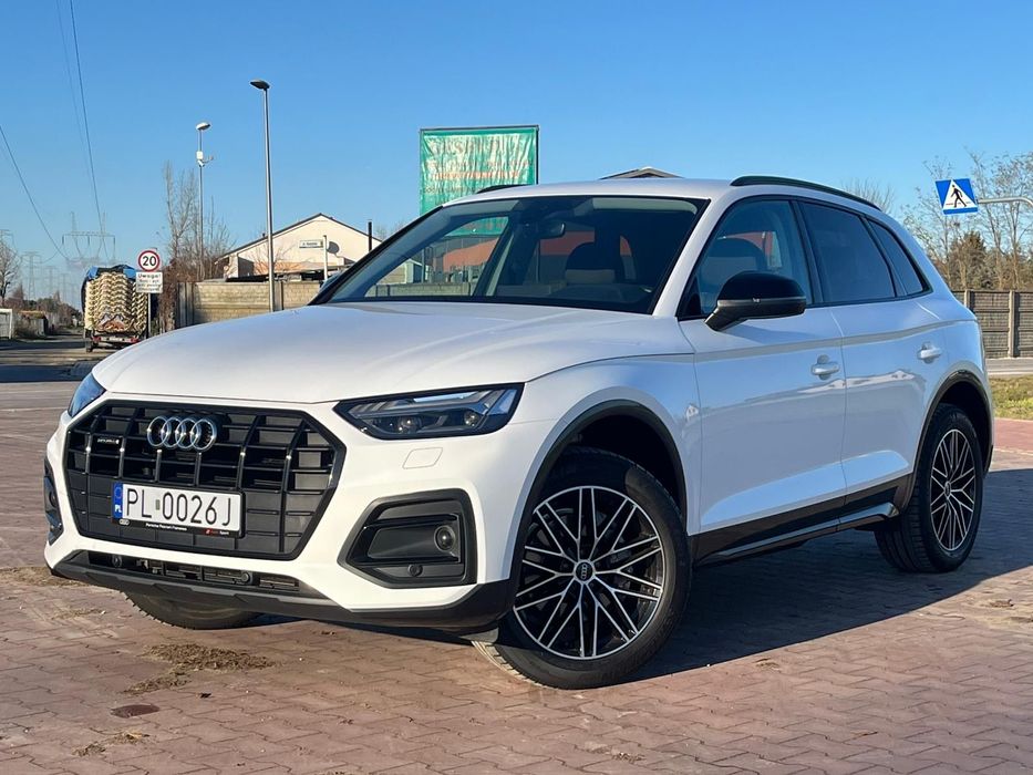 Audi Q5 40TDI Quattro 204 KM Salon PL FV23% Serwis ASO Bezwypadek Matrix LED