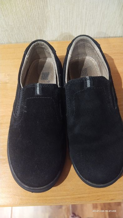 Замшевые туфли, 18см