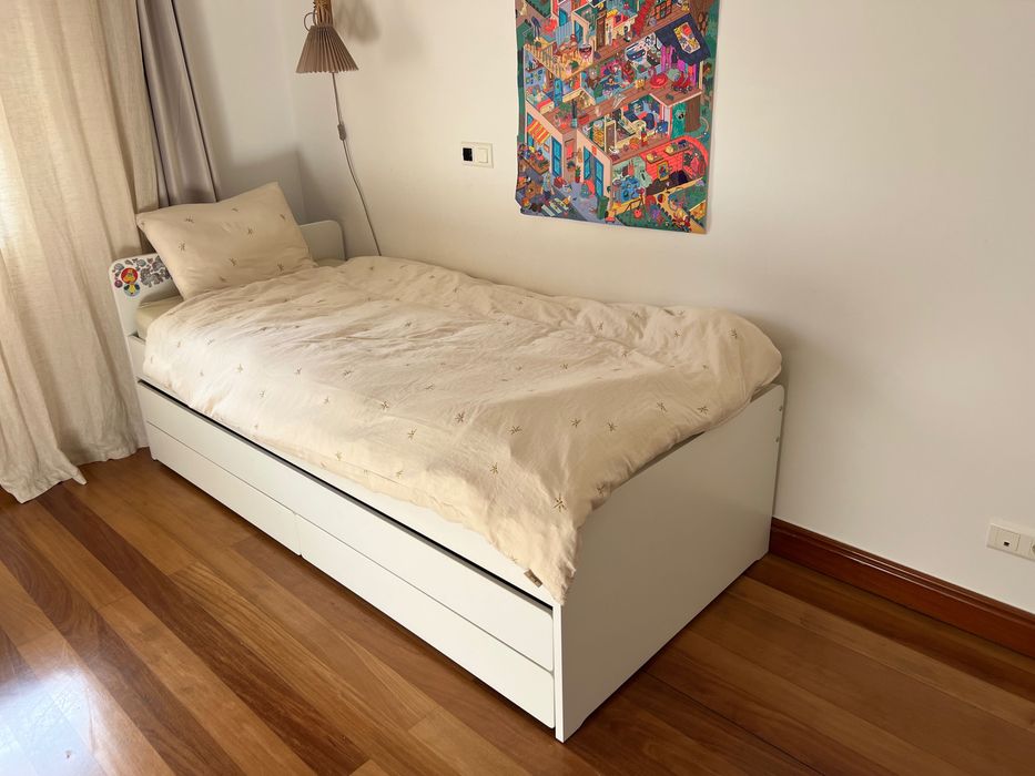 Ikea Släkt Cama 90*200