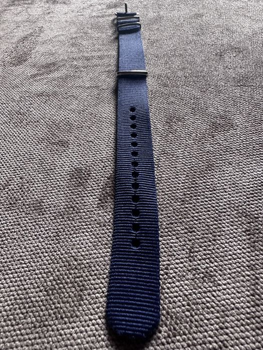 Pasek Nato nowy 20mm granat granatowy Seiko Bulova i inne
