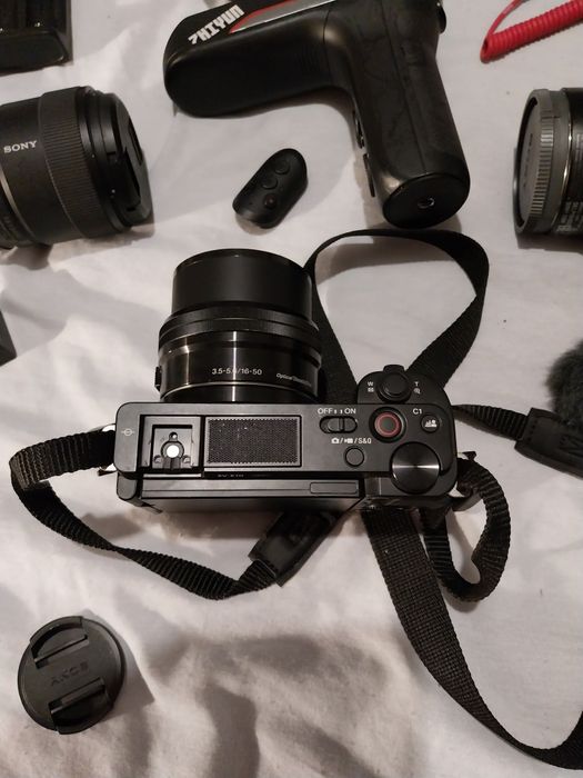 Maquina fotográfica digital Sony.