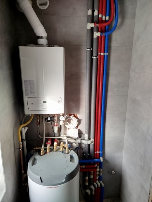 Hydraulik, ogrzewanie podłogowe, kotłownie gaz pellet eko groszek