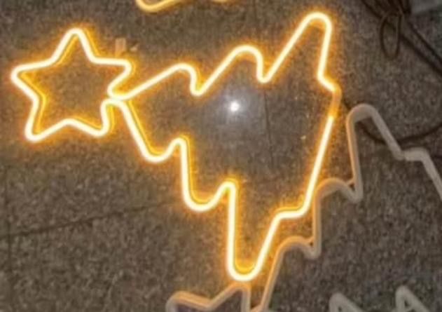 Arvore de natal iluminação