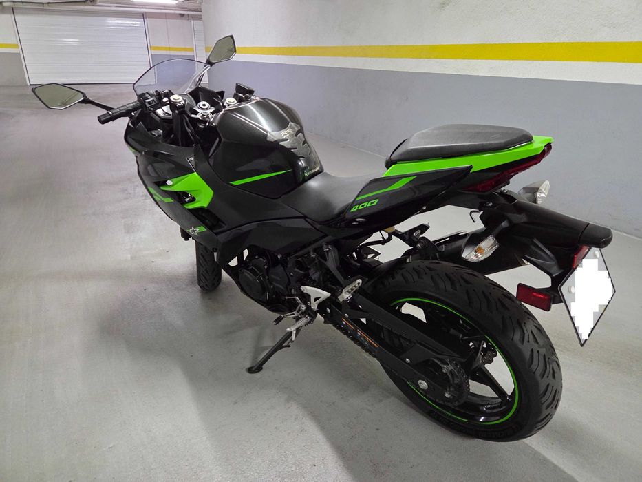 Kawasaki Ninja 400, 34KW/carta A2, 2019 e 17000km