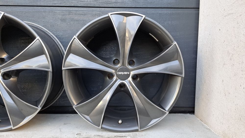 4x Alufelgi 18" Carmani 5x112 VW Audi Seat Skoda