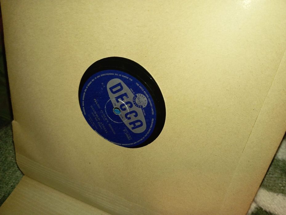 Álbum de discos não sei que músicas são