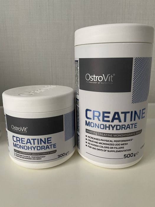 Креатин Островит Ostrovit Creatine 300г, 500г, 1кг, HCL, TCM та інші добавки Островіт Акція