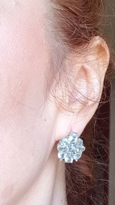 Серебряные серьги
