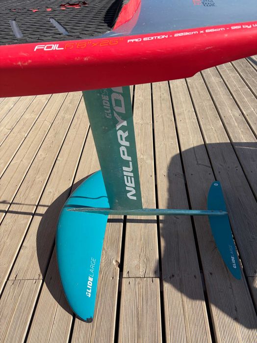 JP Australia Foil 6'8" Pro Edition (96 L) + foil NeilPryde Glide Surf, conjunto completo