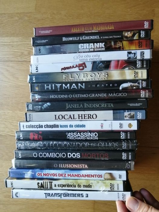 16 DVDs - Filmes conceituados - Novos - Embalados!