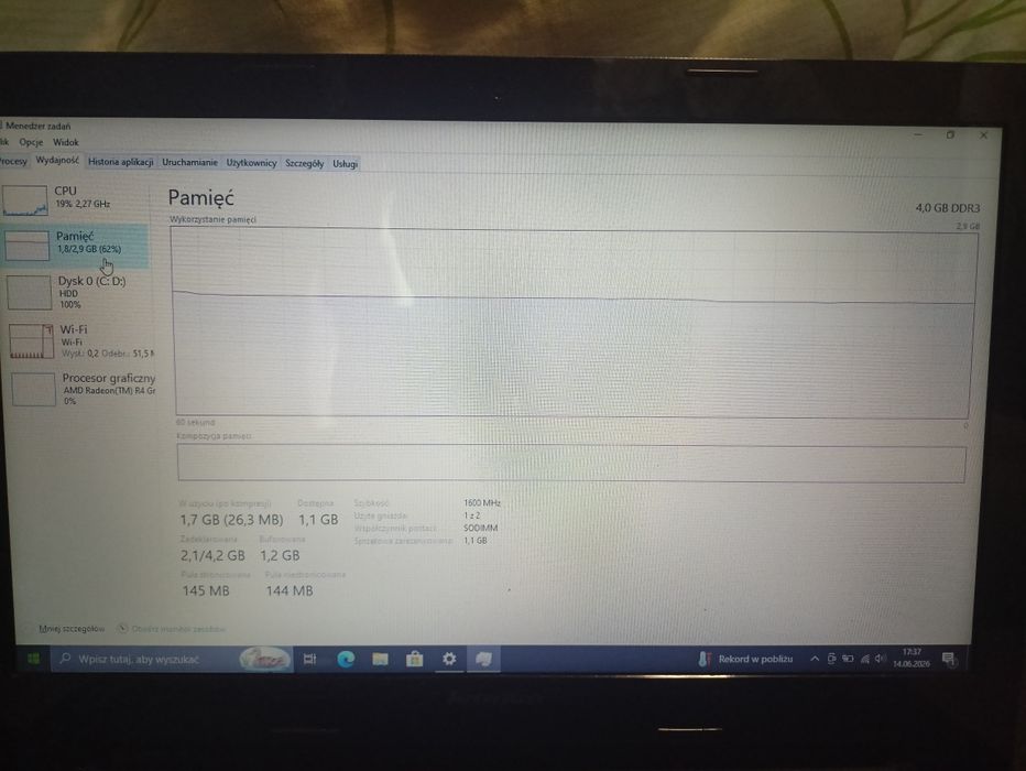 Laptop Lenovo g51-35