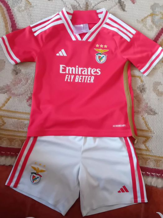 Camisola e calções Benfica oficial