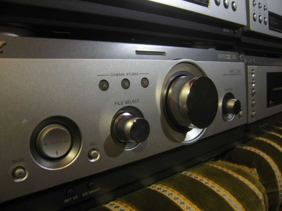 Sony MHC-S7AV + pilot znakomity zestaw HiFi wejścia Optyczne 2x95W